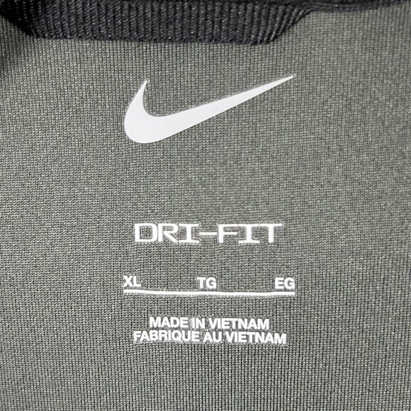 Nike Memphis Tigers Jacket XL Gray 901 Basketball Team Issued Penny Warm Up - Picture 5 of 6